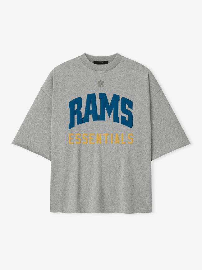Fear Of God Essentials Rams 90s 3/4 Sleeve Football Tee Hover Image