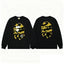 BAPE Style Big Camo Ape Head Long-Sleeve Tee - Black/Yellow