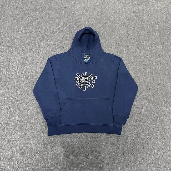 ADWYSD Logo Heavyweight Hoodie - Navy Hover Image
