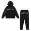 American tide trapstar blue gray tiger head gradient towel embroidered men's and female couple sweater trousers casual set (12)