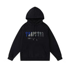 Trapstar autumn and winter casual sports suit hooded sweatshirt pants pullover simple letter drawstring top pants (10)