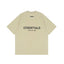 FOG double-line ESSENTIALS short-sleeved T-shirt men European and American couples trendy brand round neck loose cleanfit half-sleeved women (15)