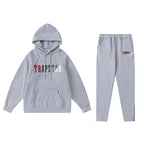 Trapstar It's A Secret Red Grey Tracksuit