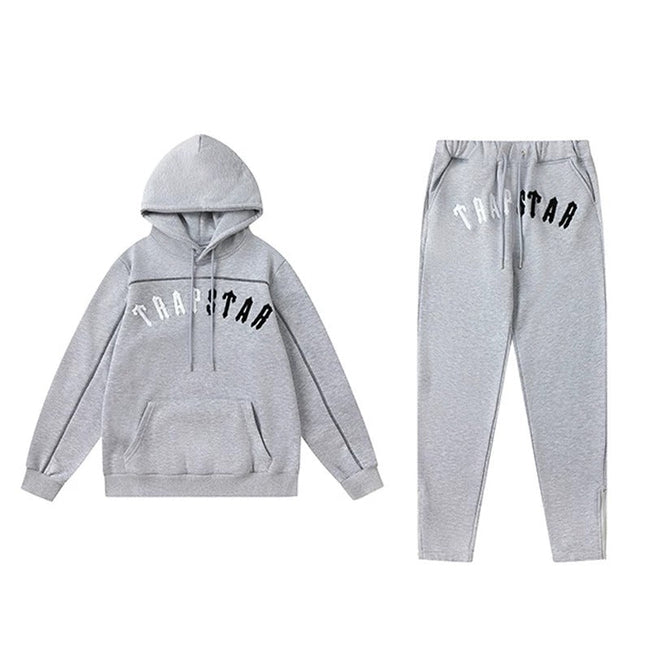 Trapstar Arc Logo Grey Tracksuit Hover Image