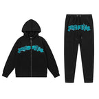 Trapstar Shooters Teal Zip Tracksuit